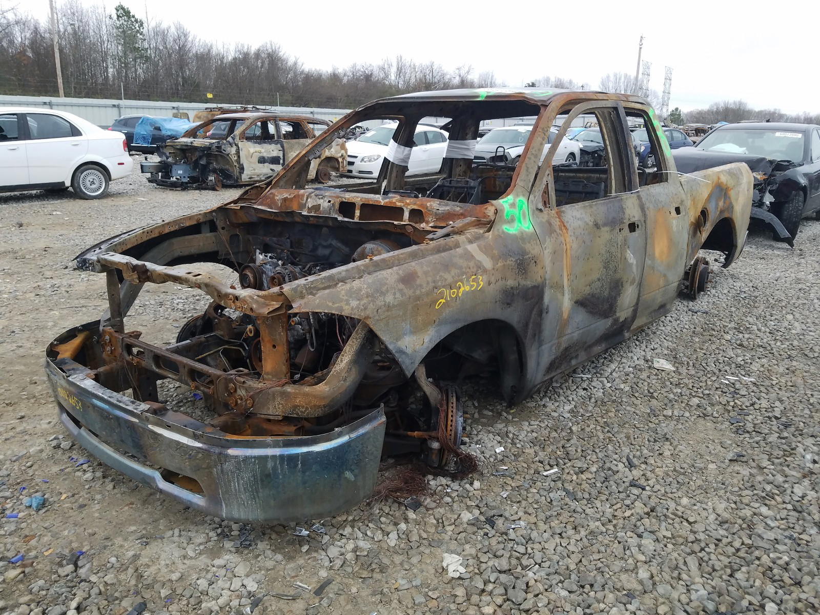 Photo 2 from auction – 2011 DODGE RAM 1500 with VIN 1D7RB1GK6BS526483