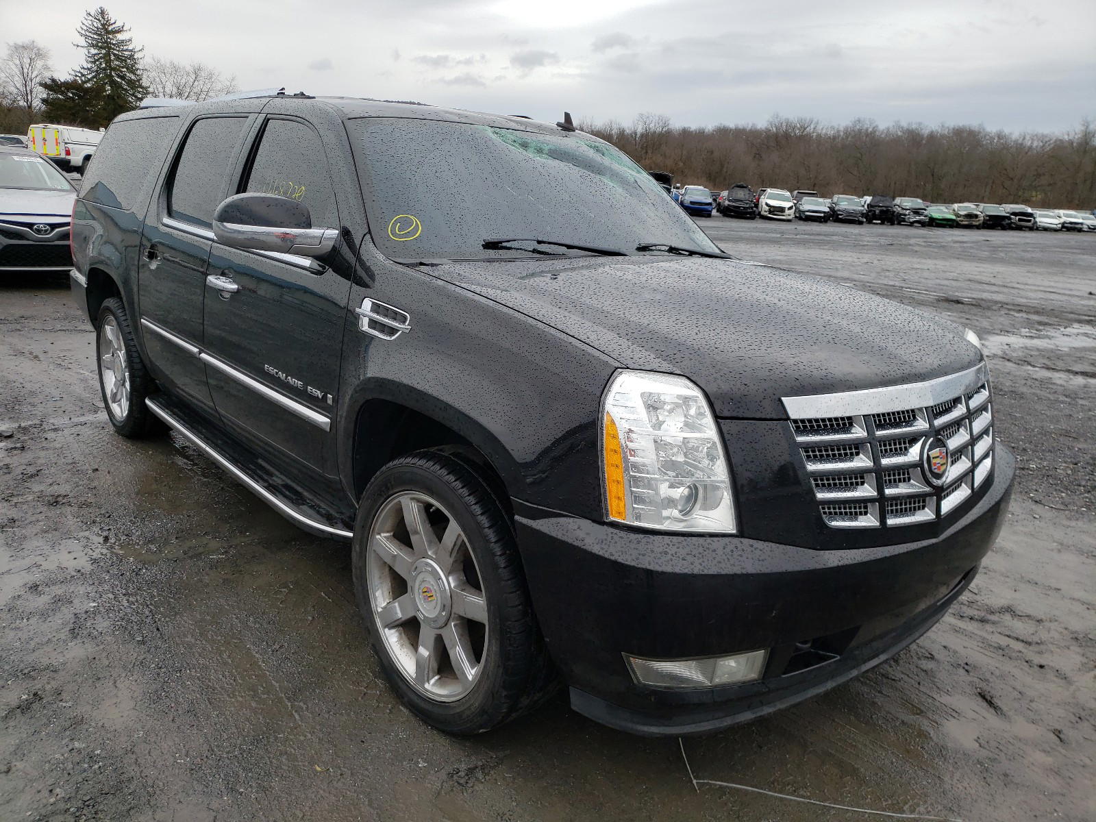CADILLAC ESCALADE E 2008 with VIN 1GYFK66878R101977 - Photo from auction