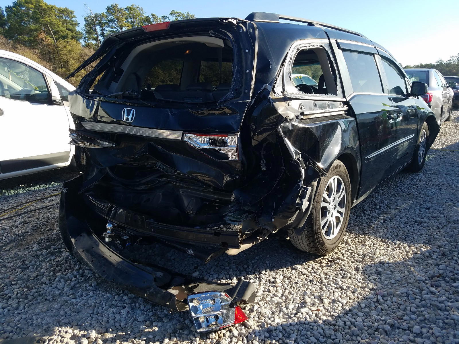 Photo 4 from auction – 2011 HONDA ODYSSEY EX with VIN 5FNRL5H64BB093632