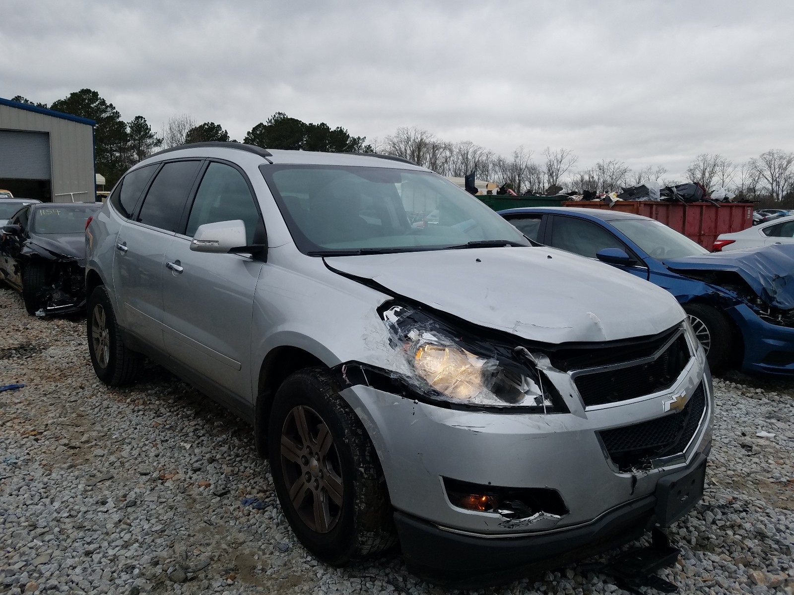 Photo 1 from auction – 2010 CHEVROLET TRAVERSE L with VIN 1GNLRFED4AJ250748