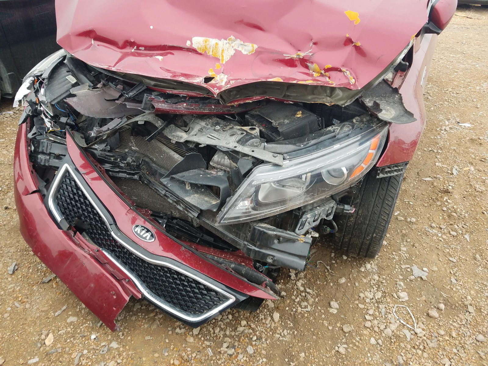 Photo 9 from auction – 2015 KIA OPTIMA SX with VIN 5XXGR4A66FG407889