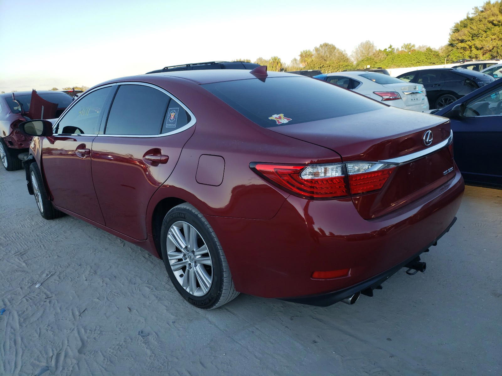 Photo 3 from auction – 2015 LEXUS ES 350 with VIN JTHBK1GG1F2202028