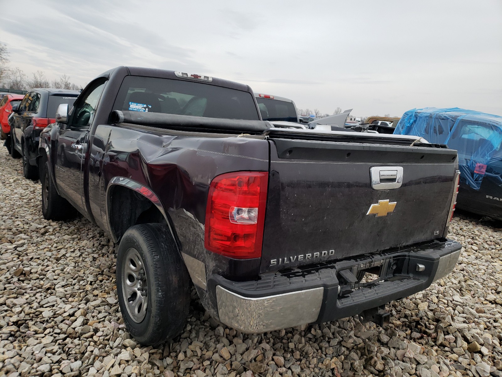 Photo 3 from auction – 2008 CHEVROLET SILVERADO with VIN 1GCEC14X38Z109392