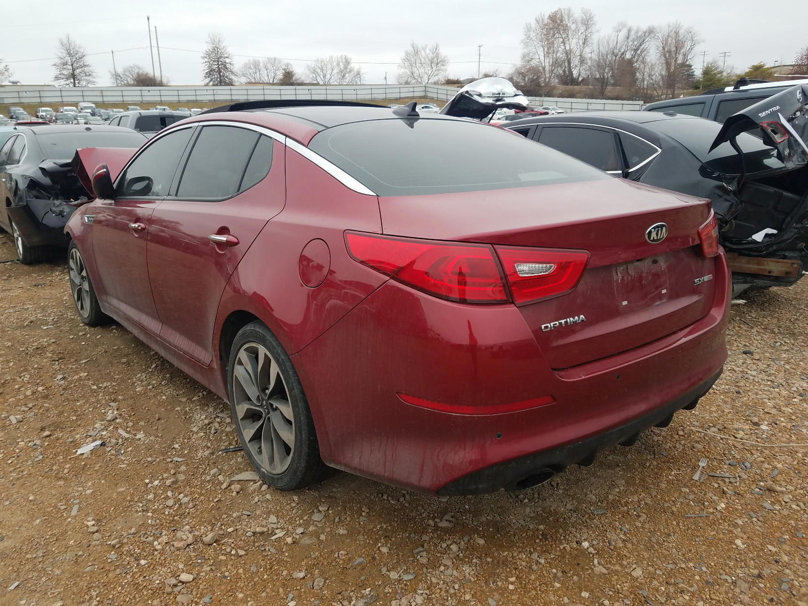 Photo 3 from auction – 2015 KIA OPTIMA SX with VIN 5XXGR4A66FG407889