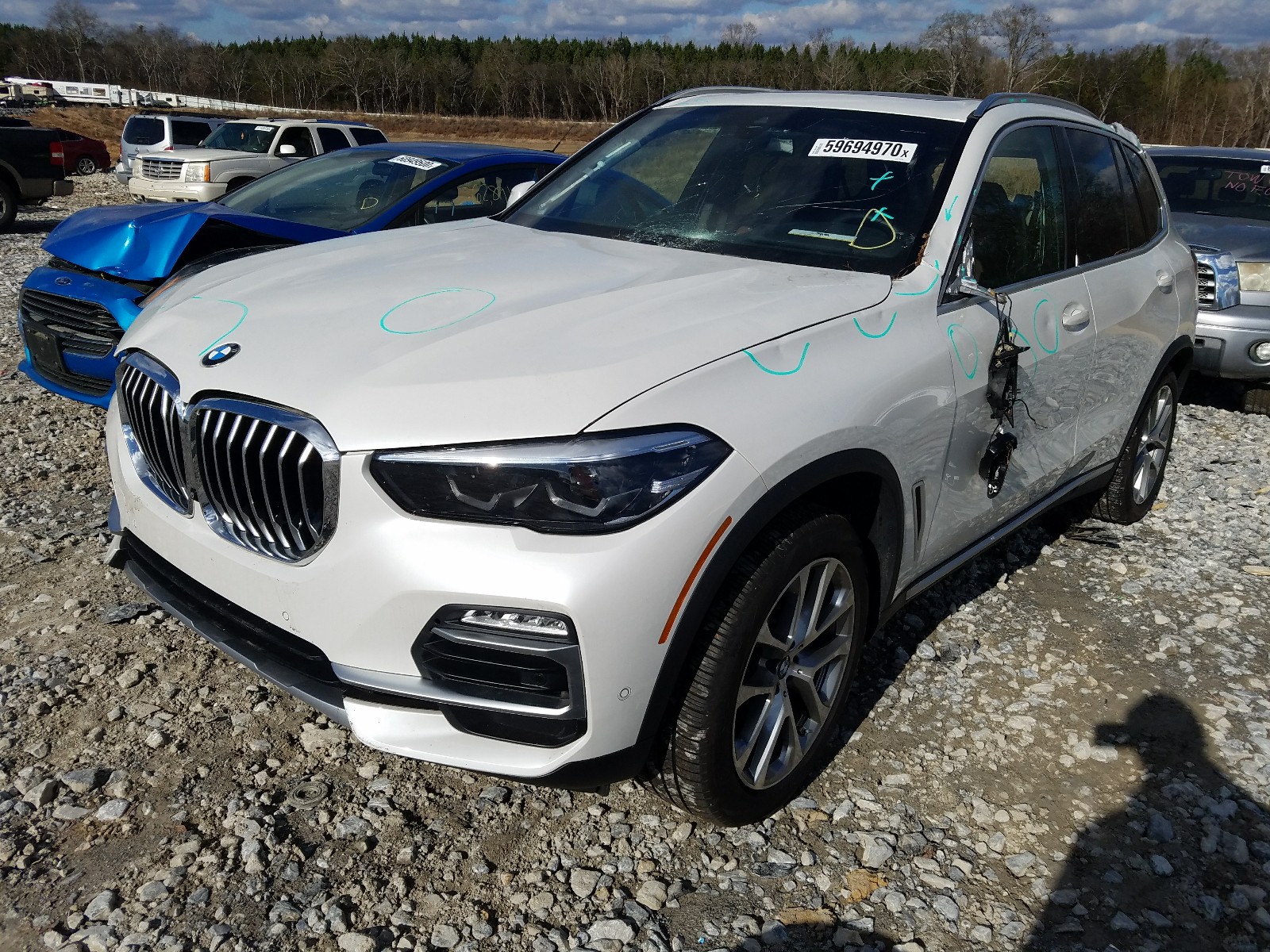 Photo 2 from auction – 2020 BMW X5 SDRIVE with VIN 5UXCR4C07L9C69216