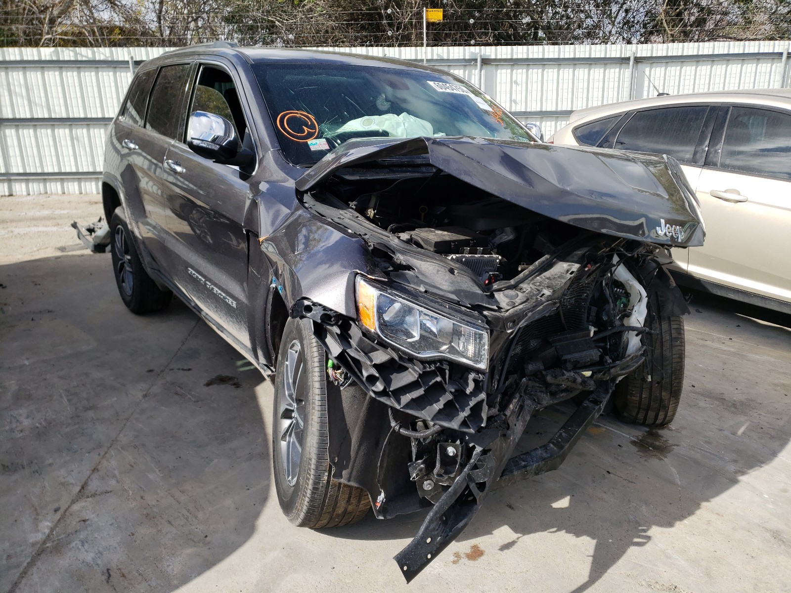 JEEP GRAND CHER 2018 with VIN 1C4RJEBG4JC514252 - Photo from auction