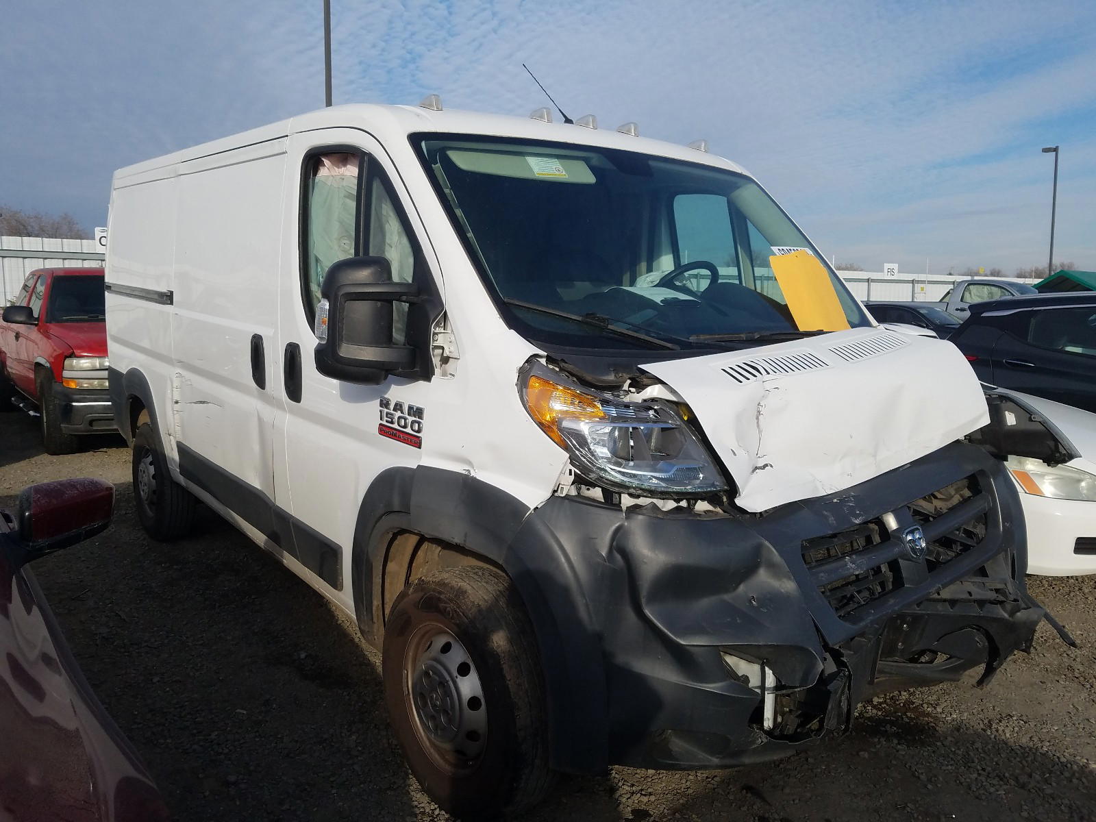 RAM PROMASTER 2017 with VIN 3C6TRVAG6HE516935 - Photo from auction