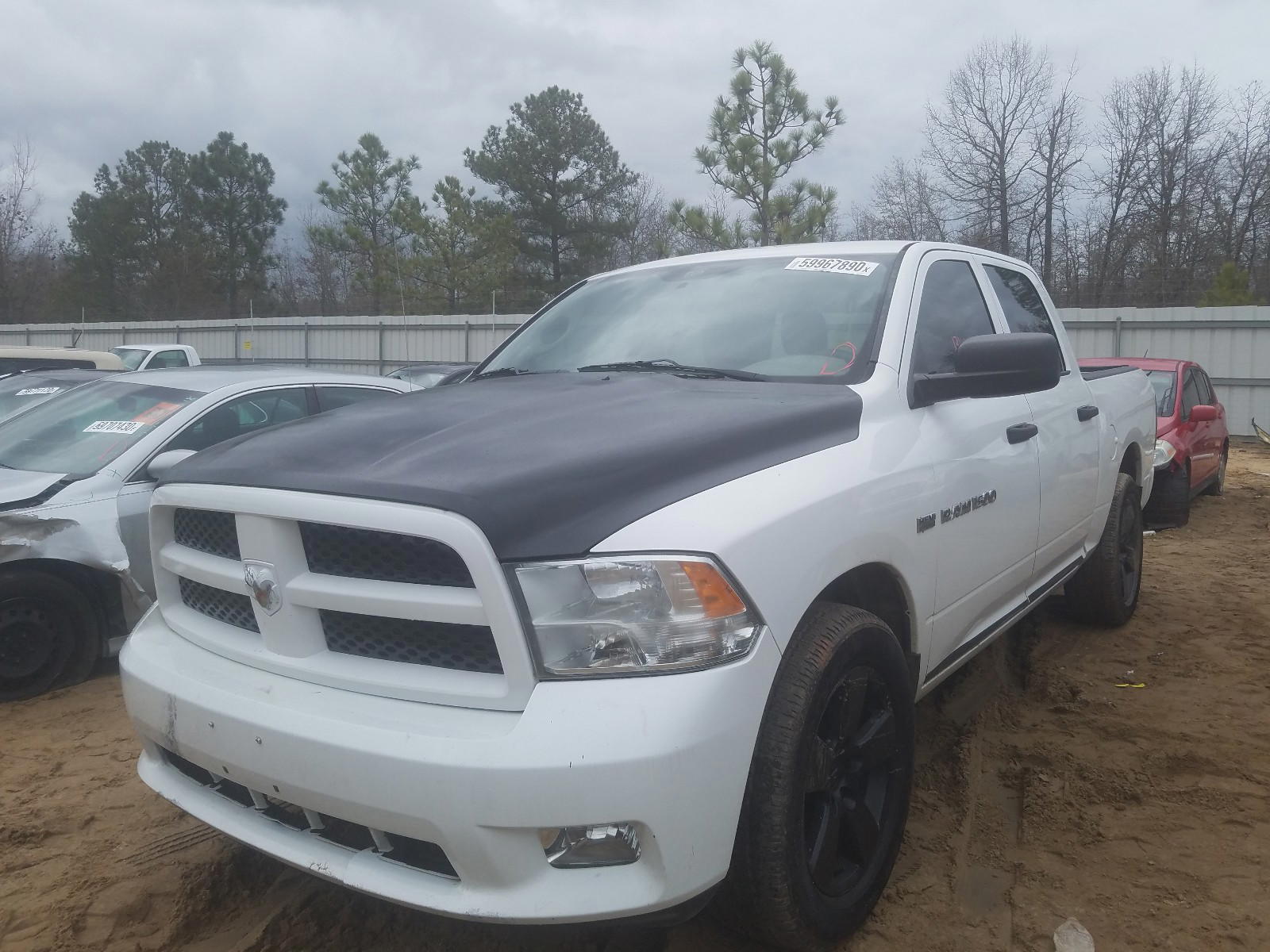 Photo 2 from auction – 2012 DODGE RAM 1500 S with VIN 1C6RD6KT0CS323227