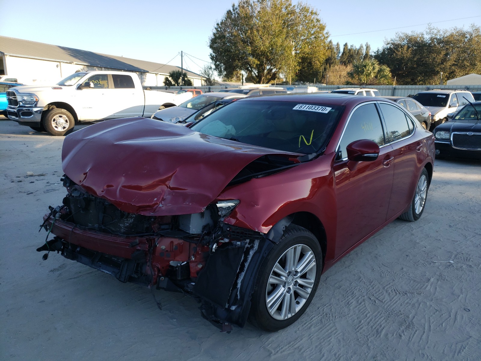 صورة رقم 2 من المزاد - 2015 LEXUS ES 350 مع VIN JTHBK1GG1F2202028