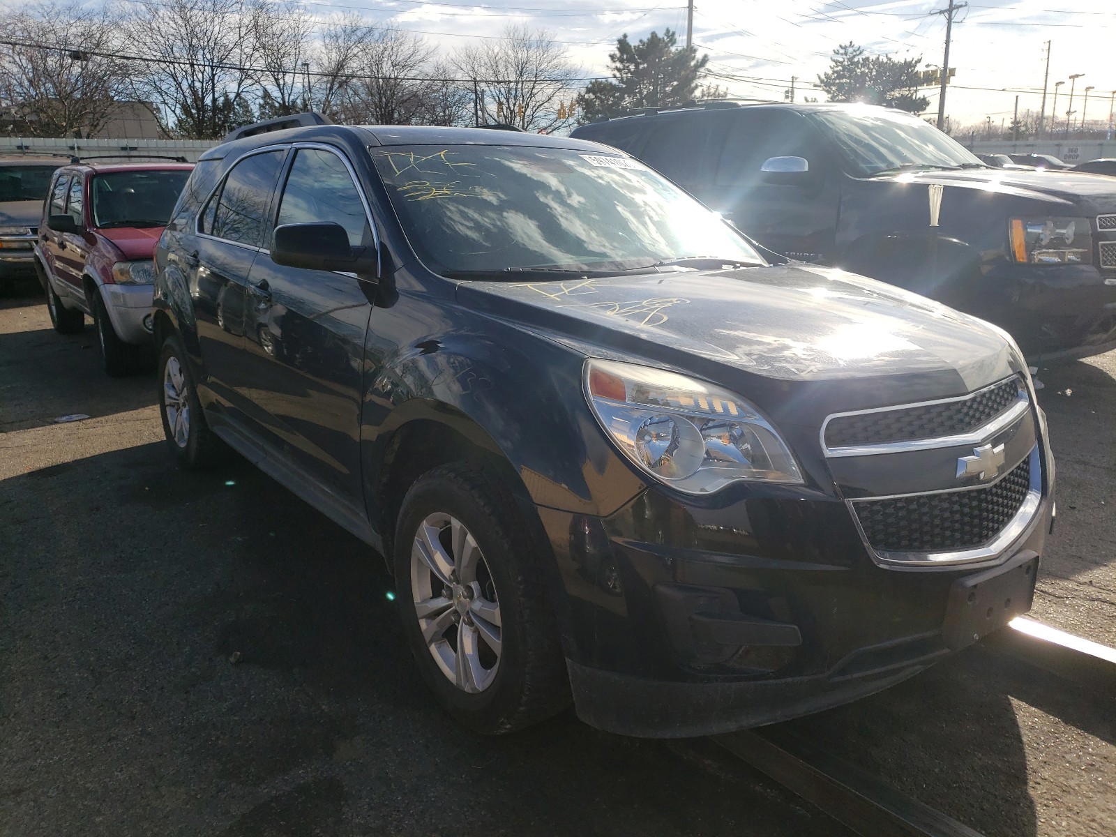 CHEVROLET EQUINOX LT 2013 with VIN 2GNFLEEK4D6112586 - Photo from auction