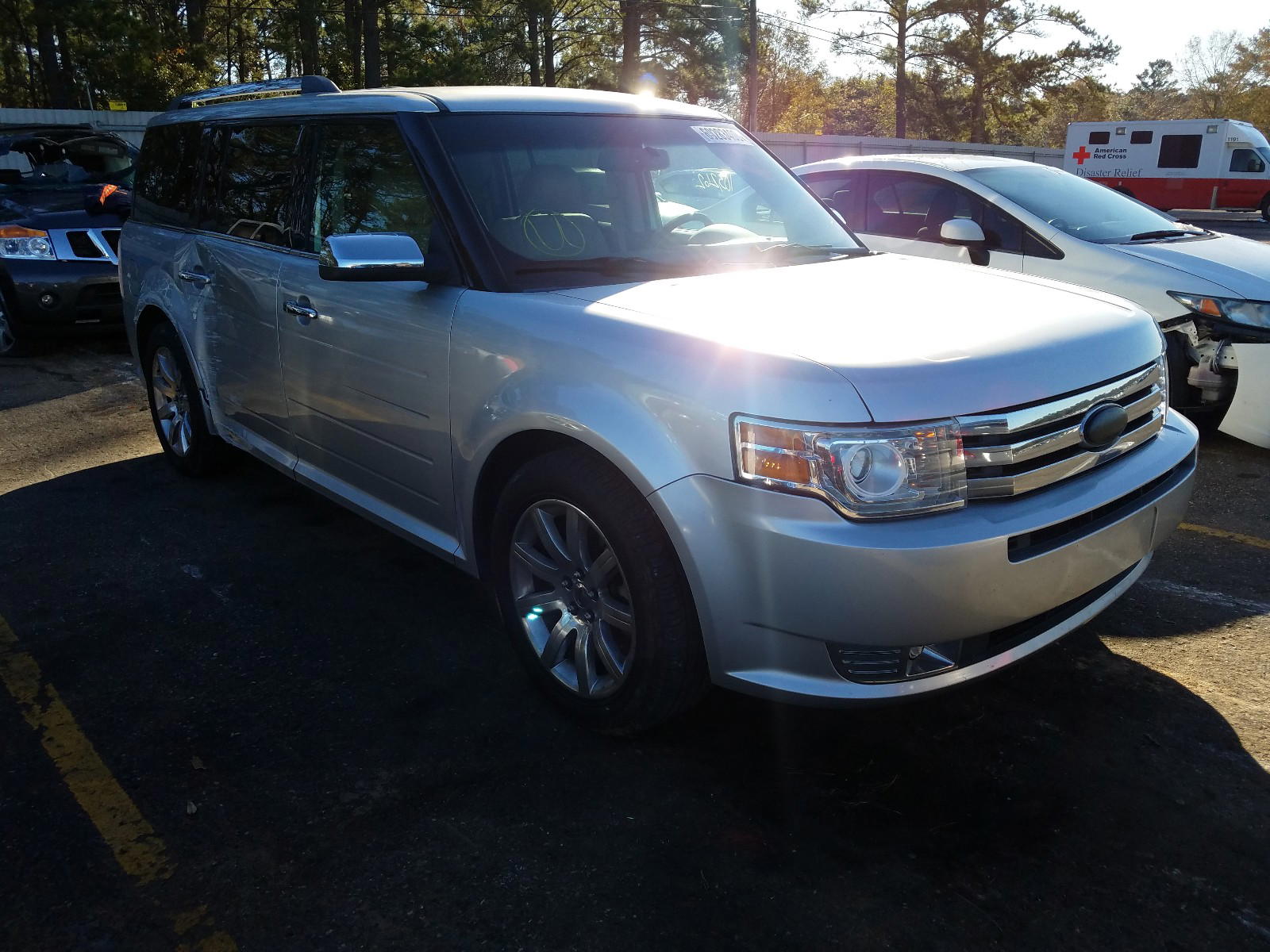 FORD FLEX LIMIT 2011 with VIN 2FMGK5DC8BBD35840 - Photo from auction
