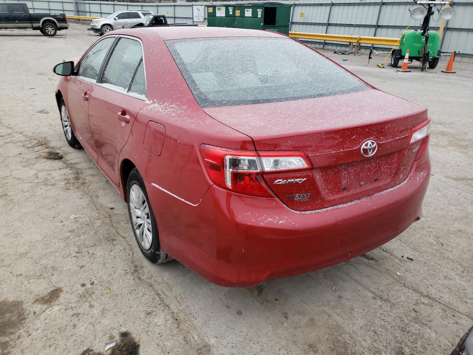 Photo 3 from auction – 2012 TOYOTA CAMRY BASE with VIN 4T4BF1FK9CR260689