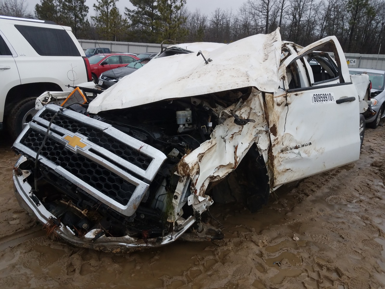 Photo 2 from auction – 2014 CHEVROLET SILVERADO with VIN 3GCPCREC6EG150694