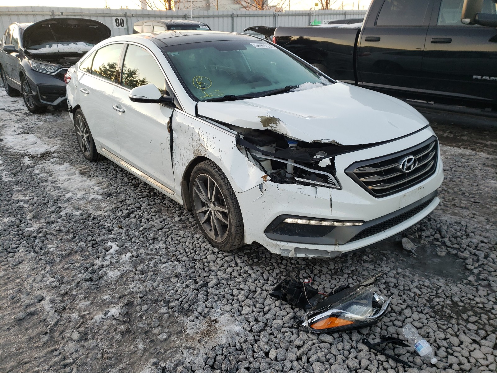 Photo 1 from auction – 2016 HYUNDAI SONATA SPO with VIN 5NPE34AF4GH414743