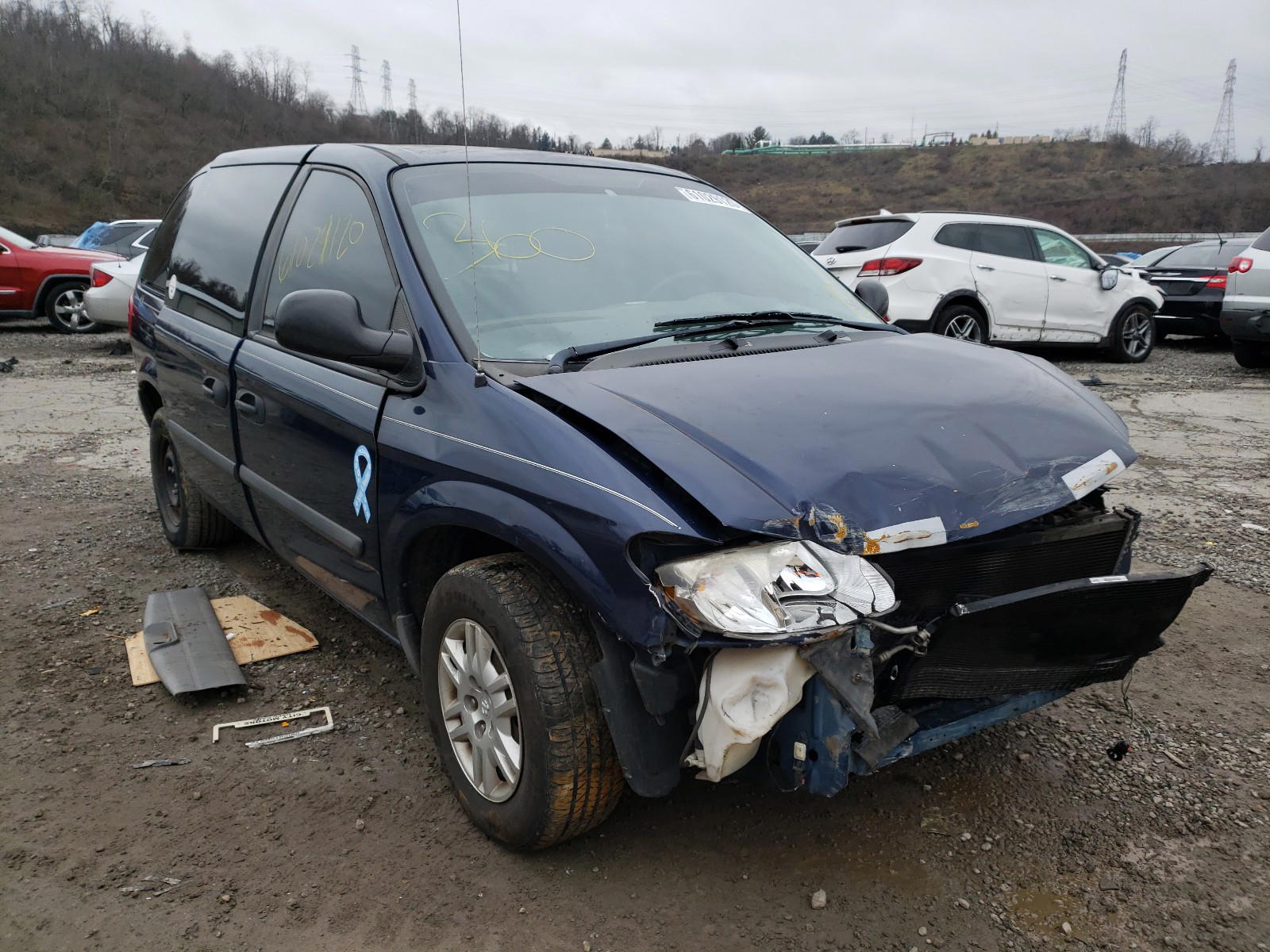 DODGE CARAVAN SE 2006 with VIN 1D4GP25B36B682128 - Photo from auction