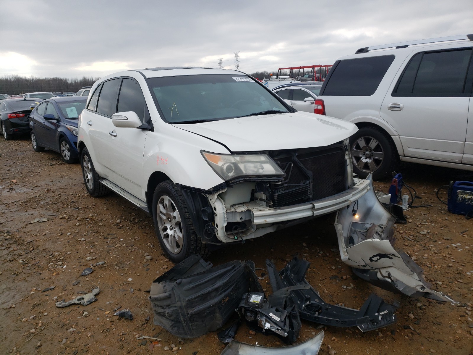 Photo 1 from auction – 2008 ACURA MDX TECHNO with VIN 2HNYD28328H510661