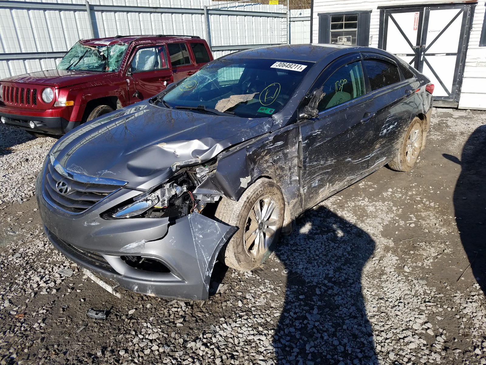 Photo 2 from auction – 2013 HYUNDAI SONATA GLS with VIN 5NPEB4AC7DH775758