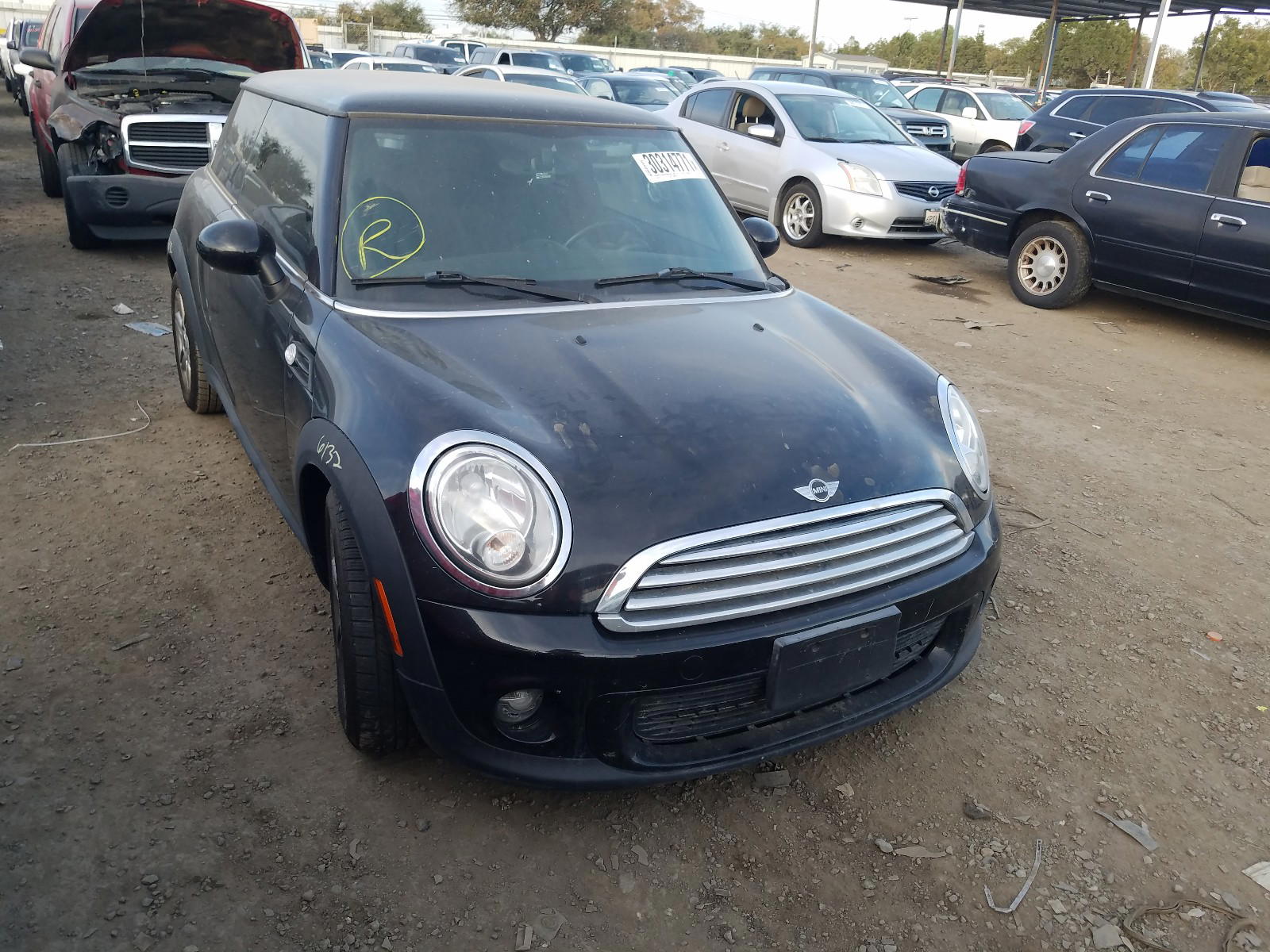 MINI COOPER 2012 with VIN WMWSU3C53CT254100 - Photo from auction
