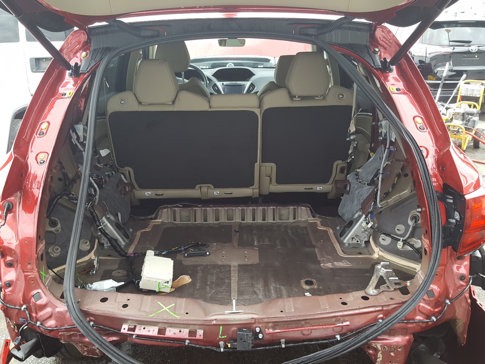 Photo 9 from auction – 2020 ACURA MDX TECHNO with VIN 5J8YD3H55LL002047