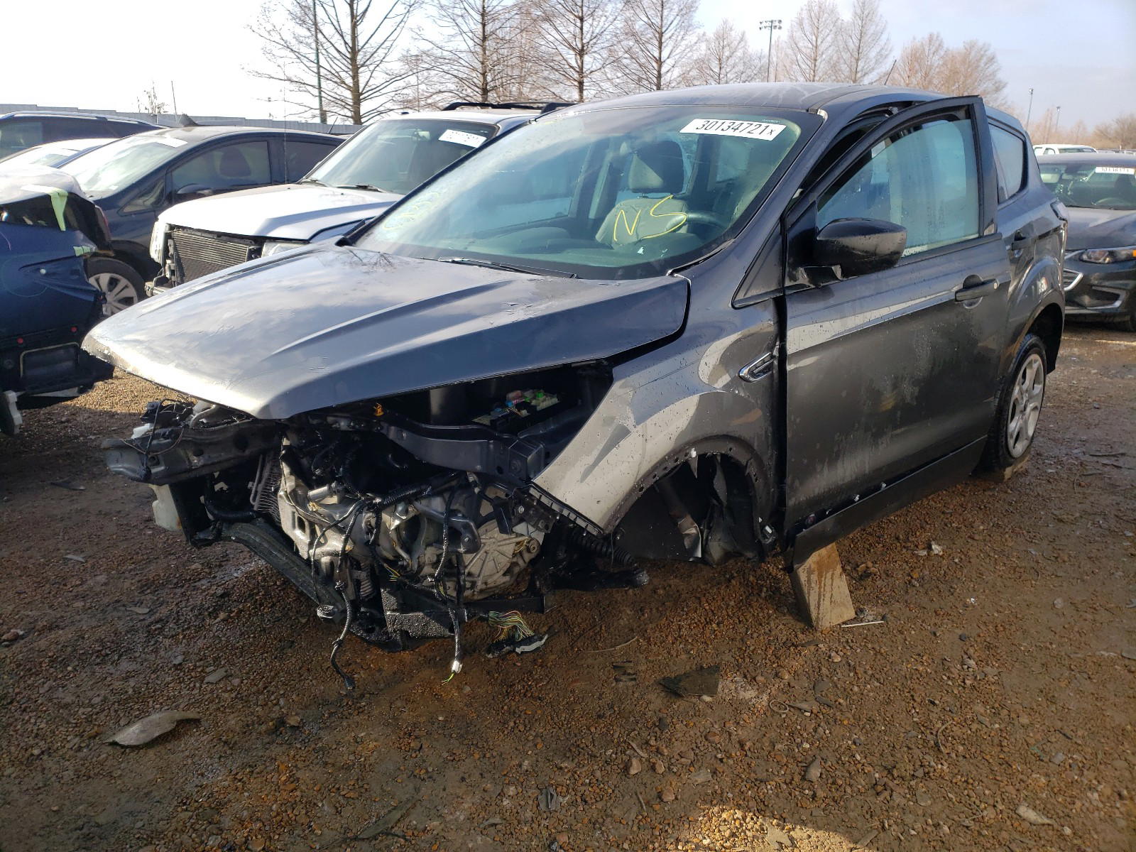 Photo 2 from auction – 2017 FORD ESCAPE S with VIN 1FMCU0F79HUC49628