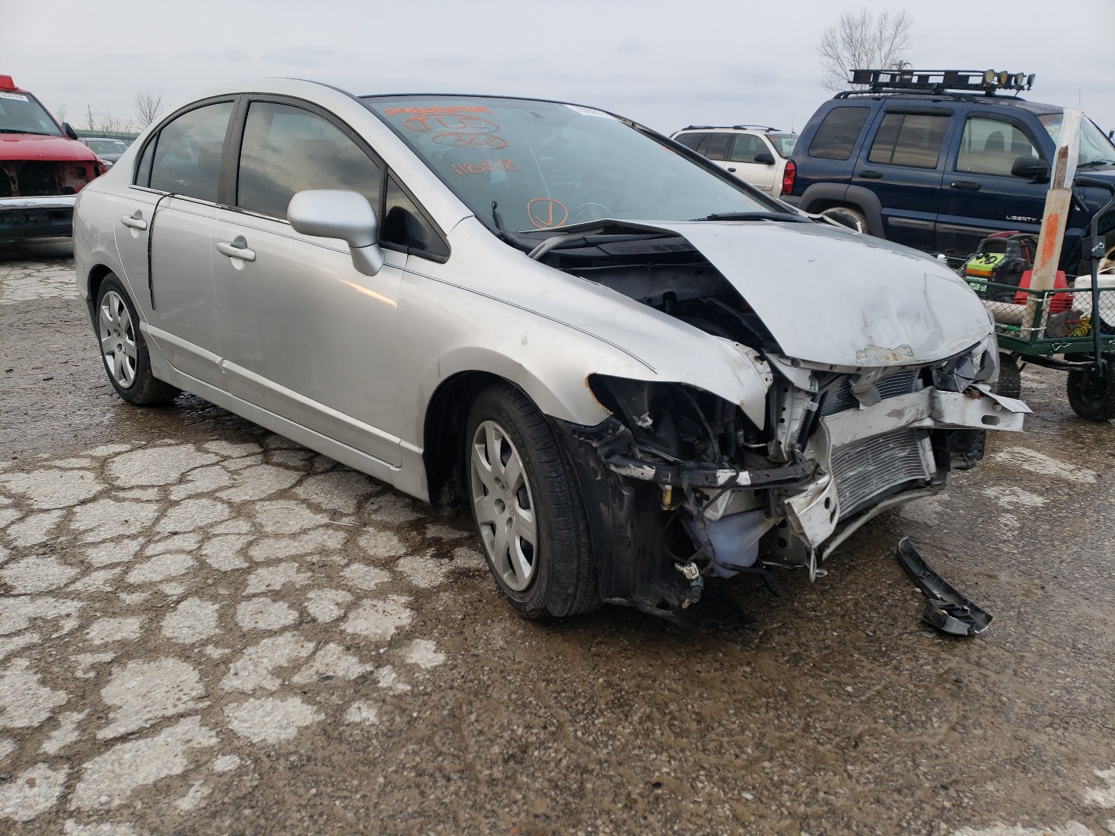 Photo 1 from auction – 2006 HONDA CIVIC with VIN 1HGFA16506L118378