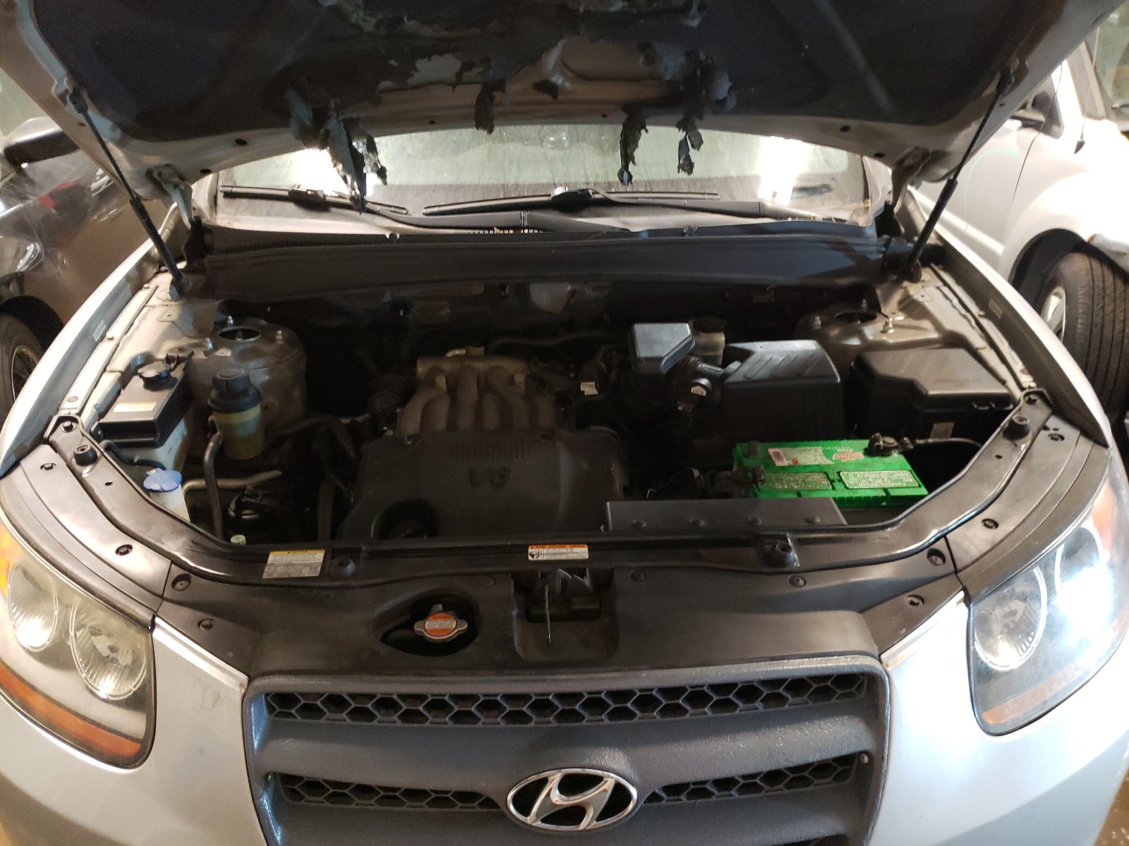 Photo 7 from auction – 2009 HYUNDAI SANTA FE G with VIN 5NMSG13D29H323567