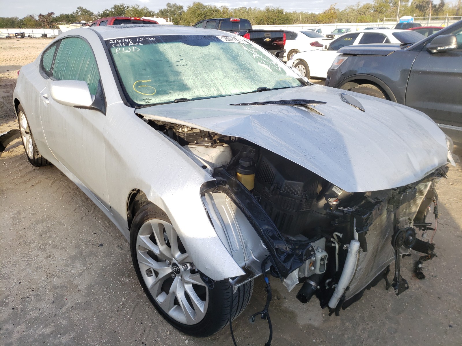 Photo 1 from auction – 2014 HYUNDAI GENESIS CO with VIN KMHHT6KD3EU118178