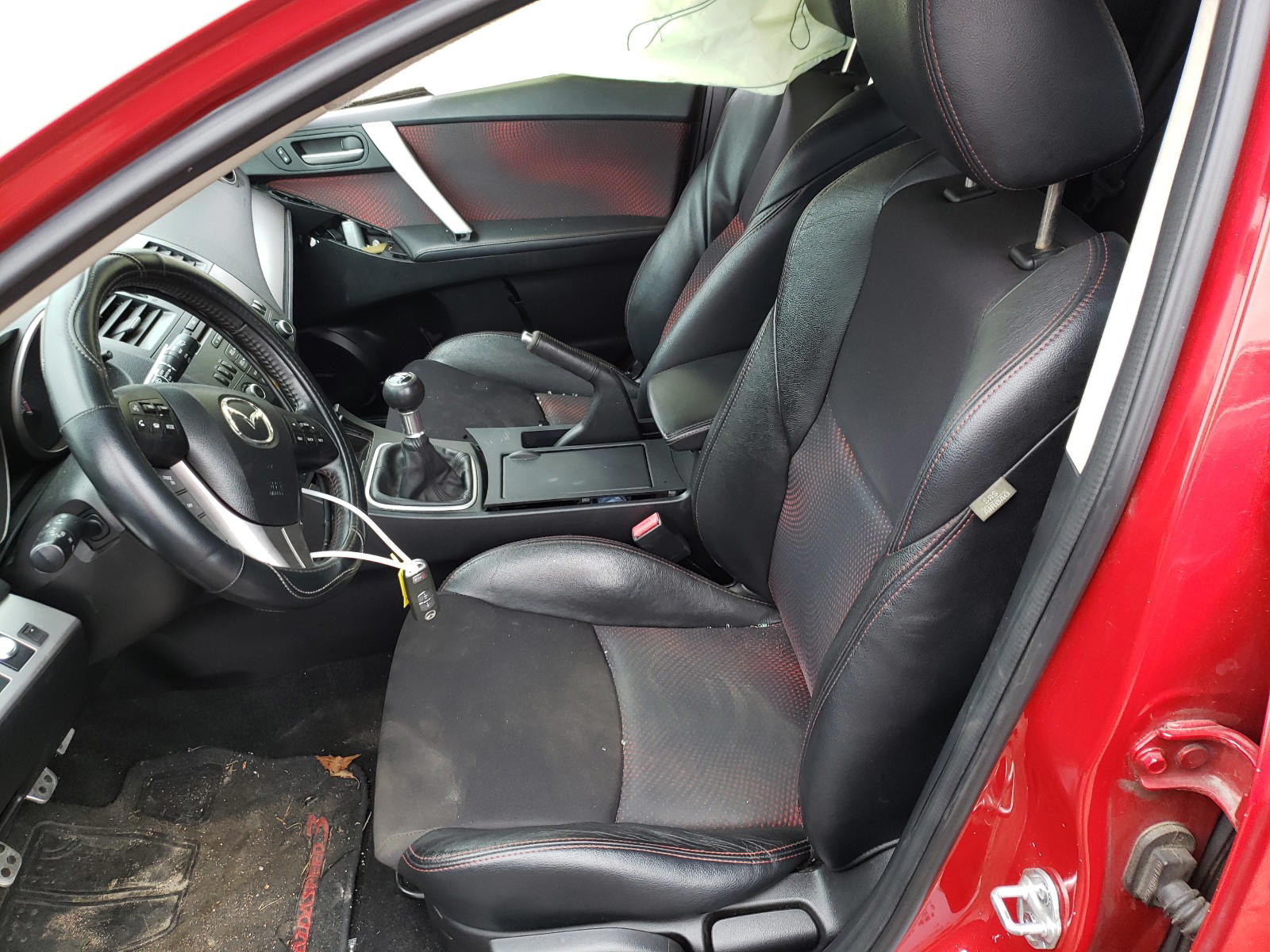 Photo 5 from auction – 2012 MAZDA SPEED 3 with VIN JM1BL1L49C1508194