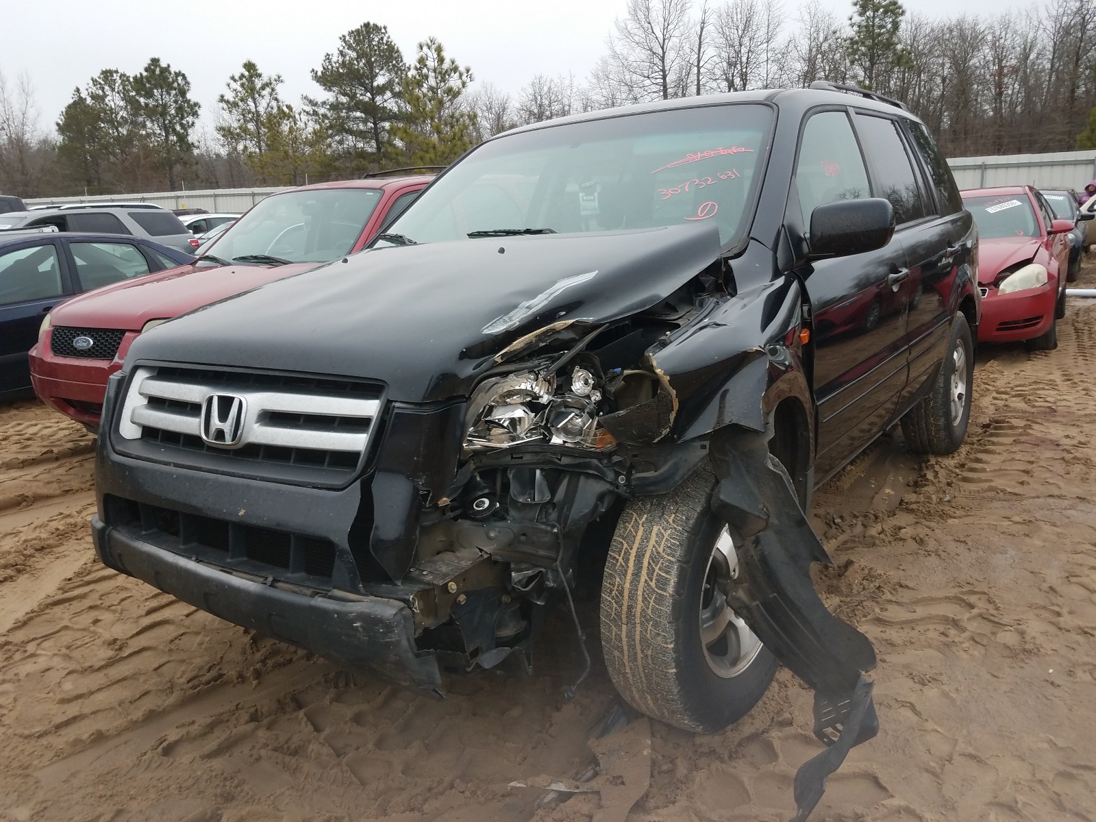 صورة رقم 2 من المزاد - 2006 HONDA PILOT EX مع VIN 5FNYF28406B006251