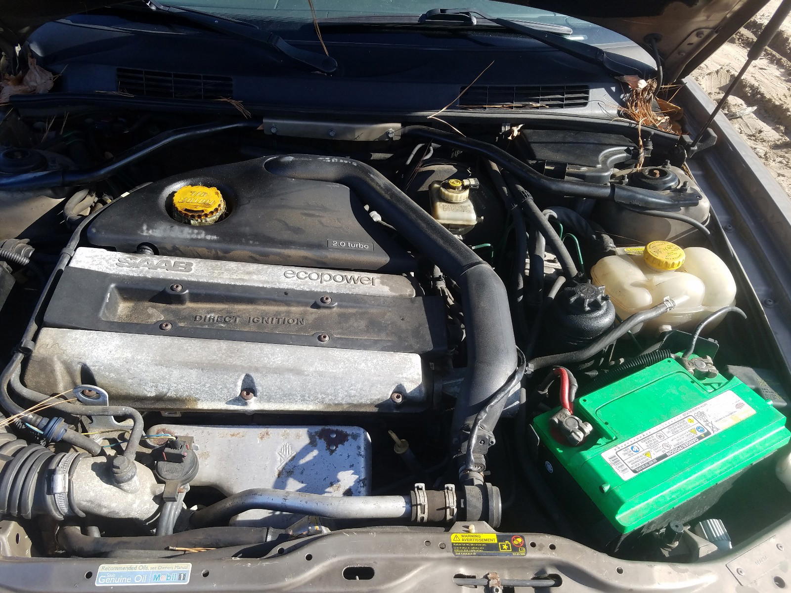 Photo 7 from auction – 2003 SAAB 9-3 SE with VIN YS3DF78K737005733