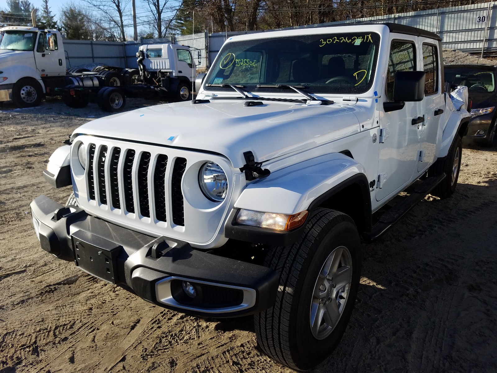 Фото 2 с аукциона – 2021 JEEP GLADIATOR с VIN 1C6HJTAG8ML506796