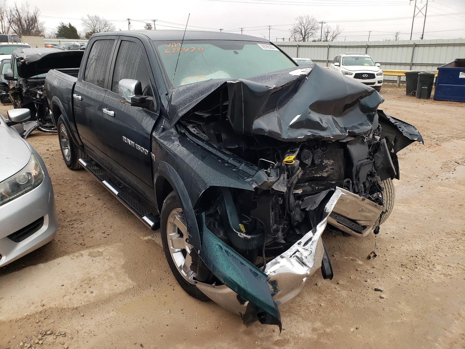 DODGE RAM 1500 2011 with VIN 1D7RB1CT5BS628470 - Photo from auction