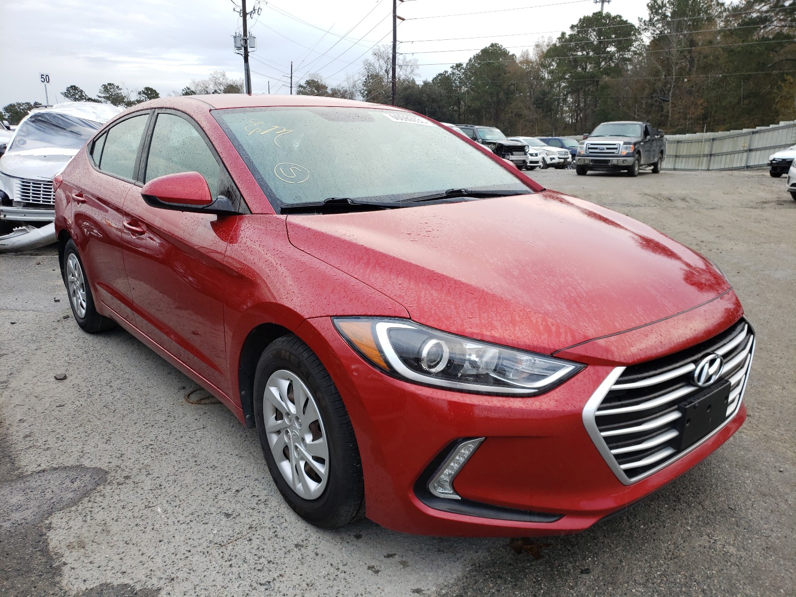 Photo 1 from auction – 2017 HYUNDAI ELANTRA SE with VIN 5NPD74LF1HH080332
