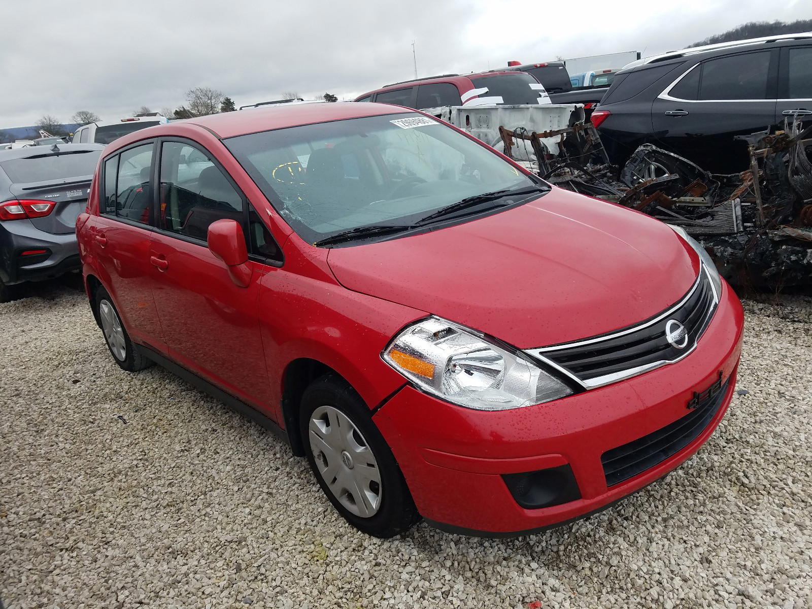NISSAN VERSA 2011 with VIN 3N1BC1CP8BL370300 - Photo from auction