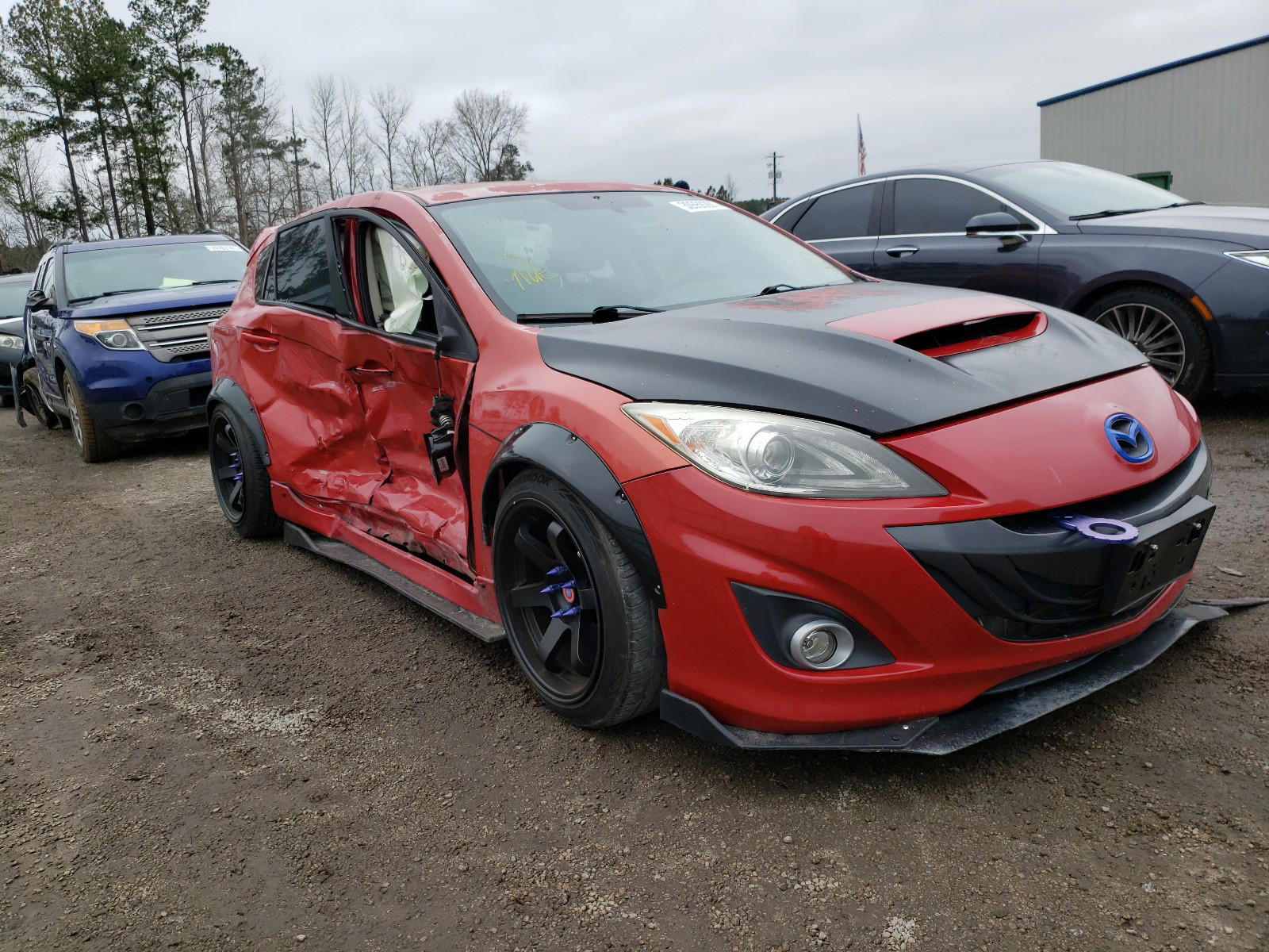 MAZDA SPEED 3 2012 with VIN JM1BL1L49C1508194 - Photo from auction
