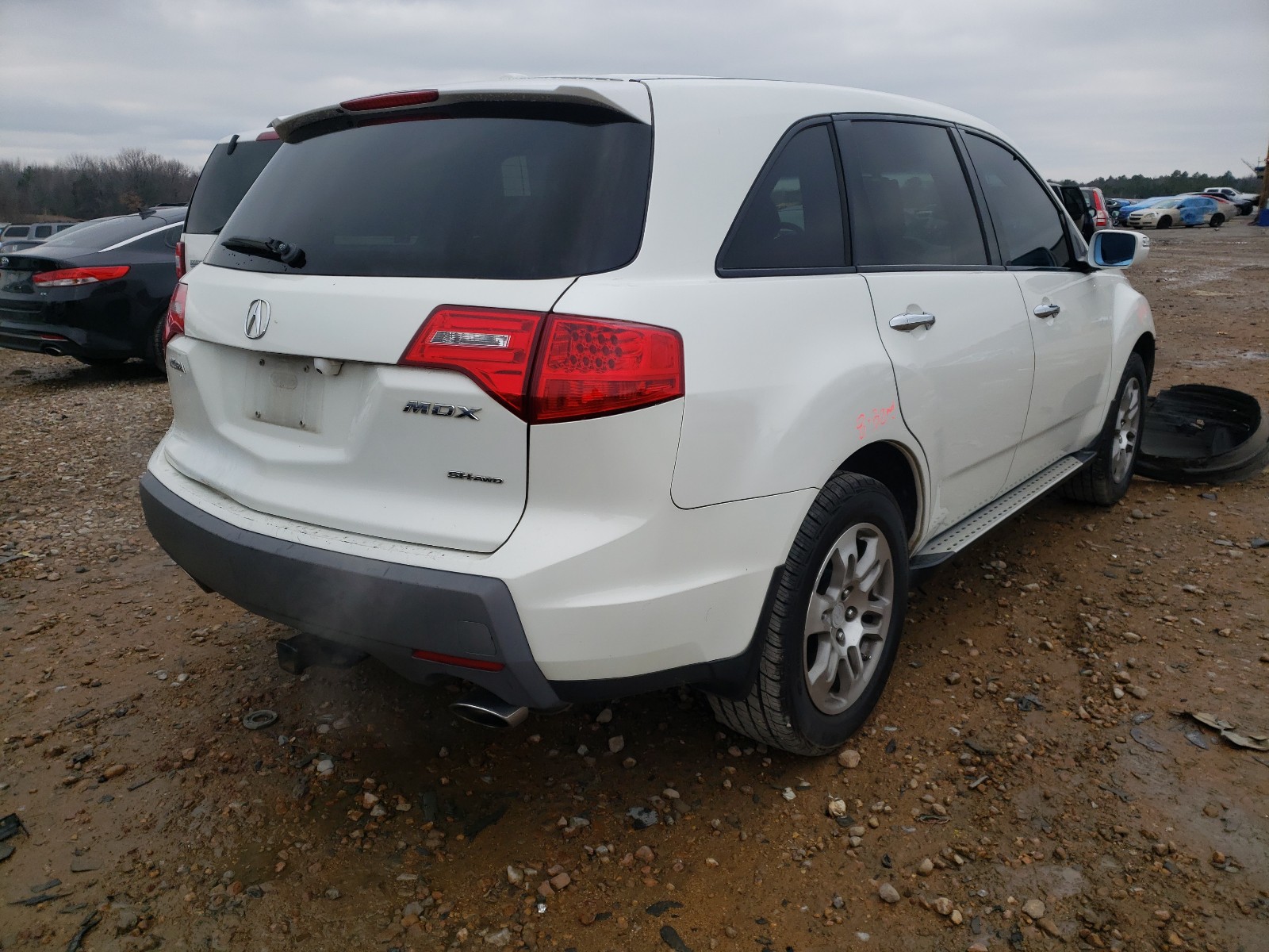Photo 4 from auction – 2008 ACURA MDX TECHNO with VIN 2HNYD28328H510661
