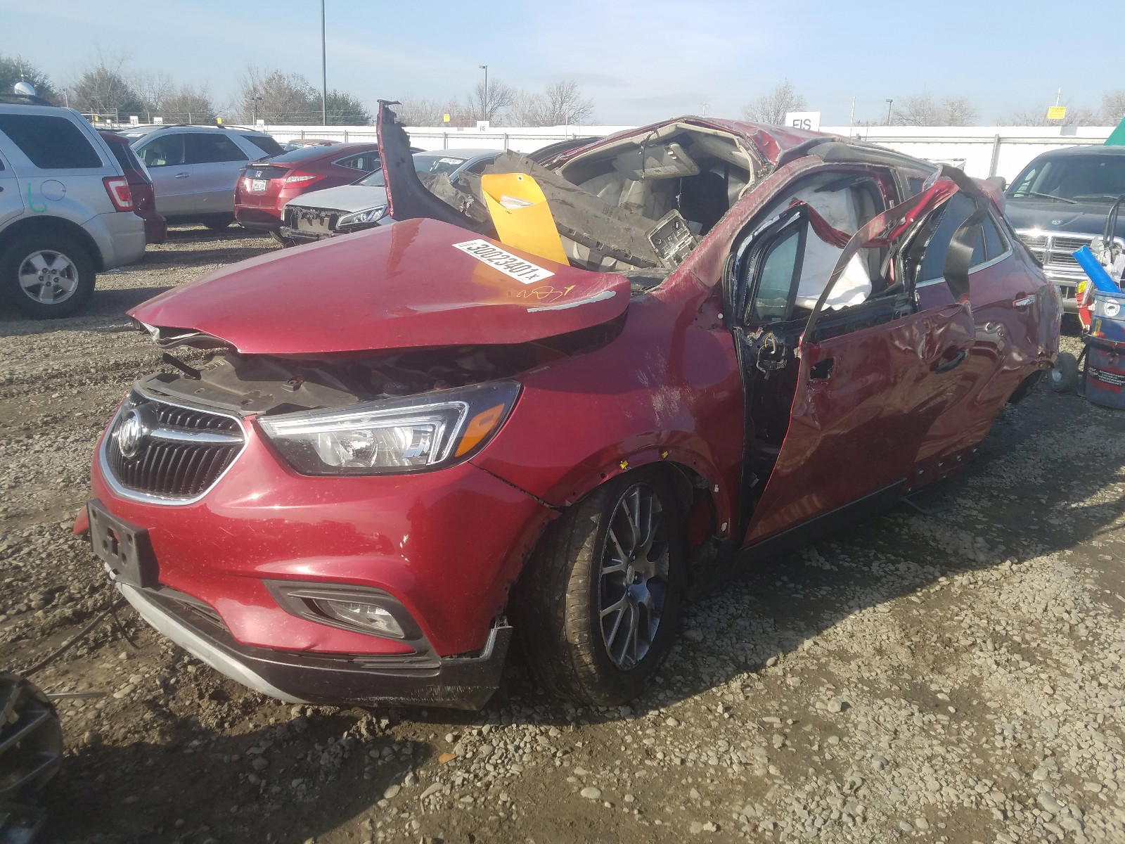 Photo 2 from auction – 2018 BUICK ENCORE SPO with VIN KL4CJ2SB3JB676446