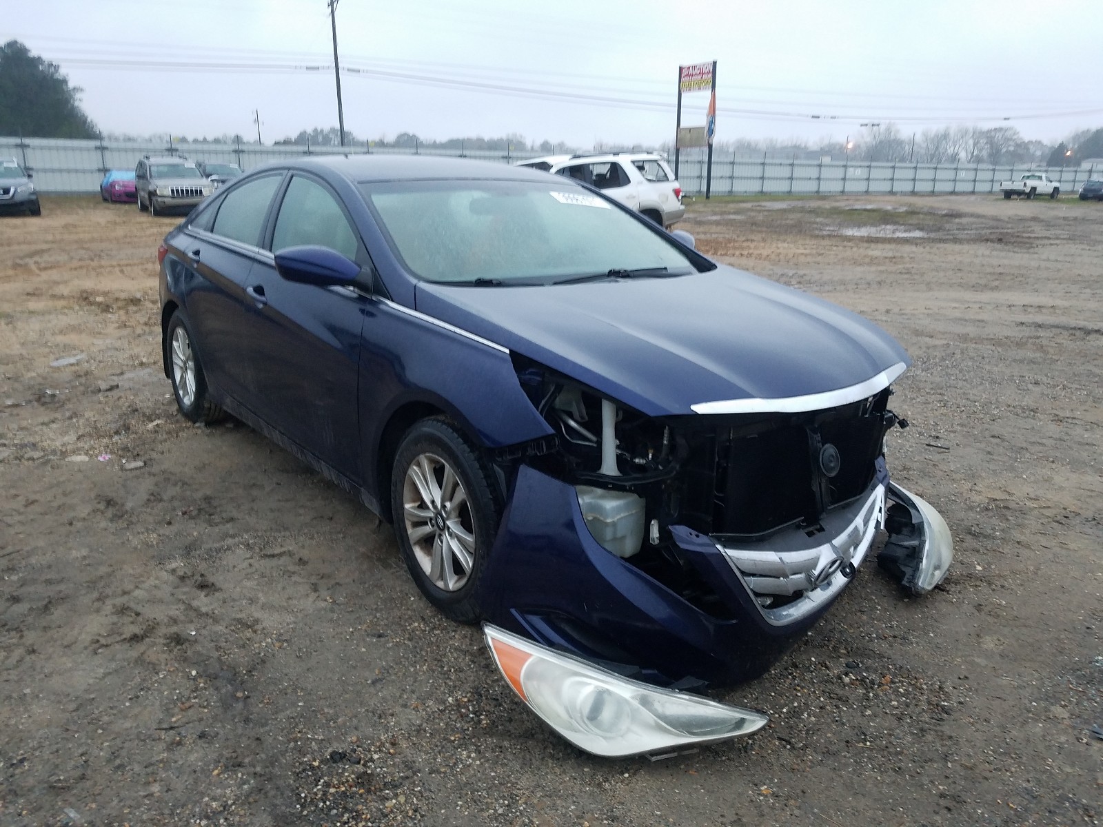 Photo 1 from auction – 2011 HYUNDAI SONATA GLS with VIN 5NPEB4AC4BH123581