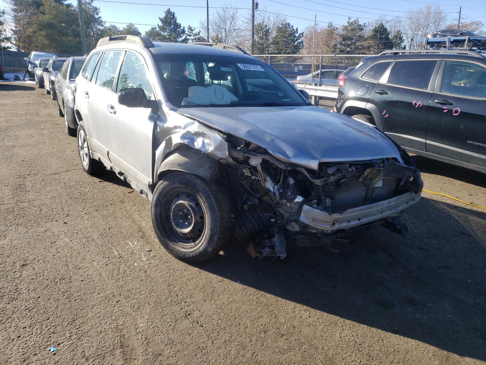 SUBARU OUTBACK 2. 2011 with VIN 4S4BRCACXB3438031 - Photo from auction