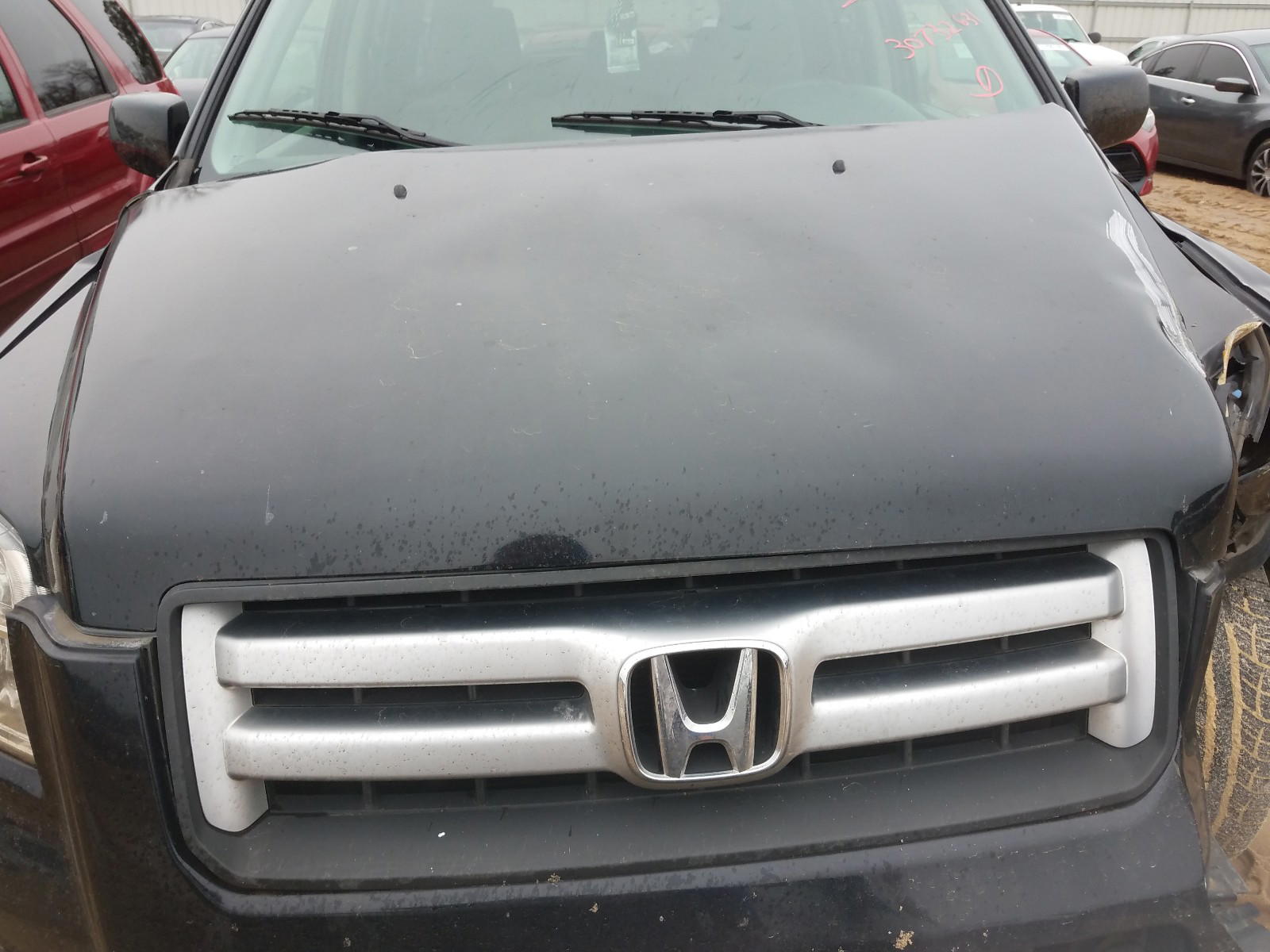 Photo 7 from auction – 2006 HONDA PILOT EX with VIN 5FNYF28406B006251