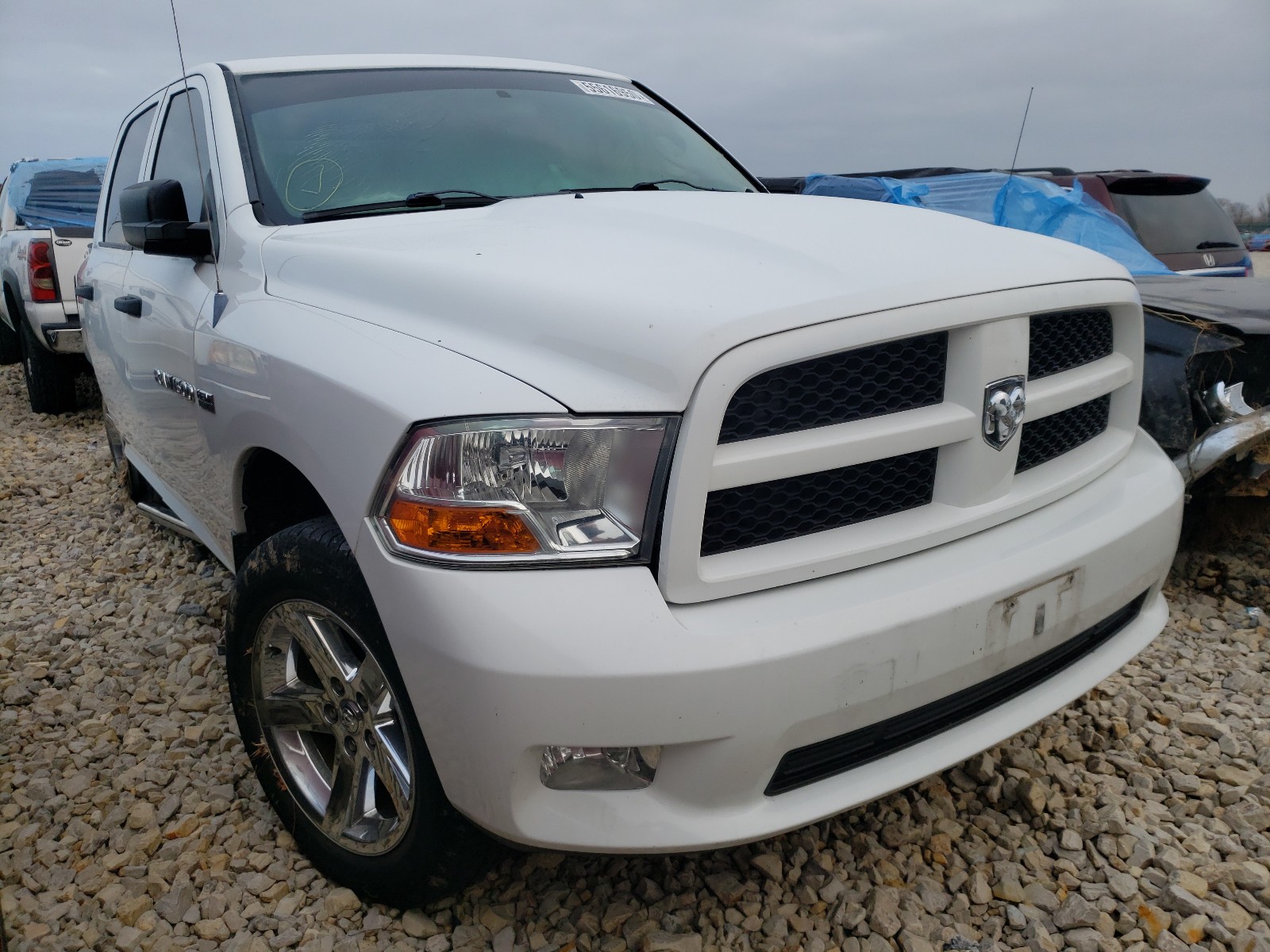 DODGE RAM 1500 S 2012 con VIN 1C6RD7KT6CS284195 - Foto de la subasta
