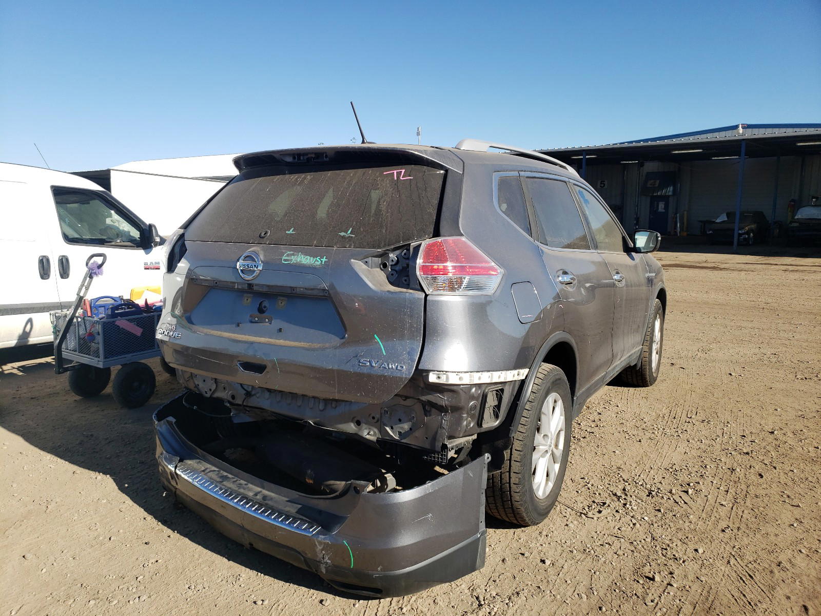 Photo 4 from auction – 2016 NISSAN ROGUE S with VIN KNMAT2MV3GP633493