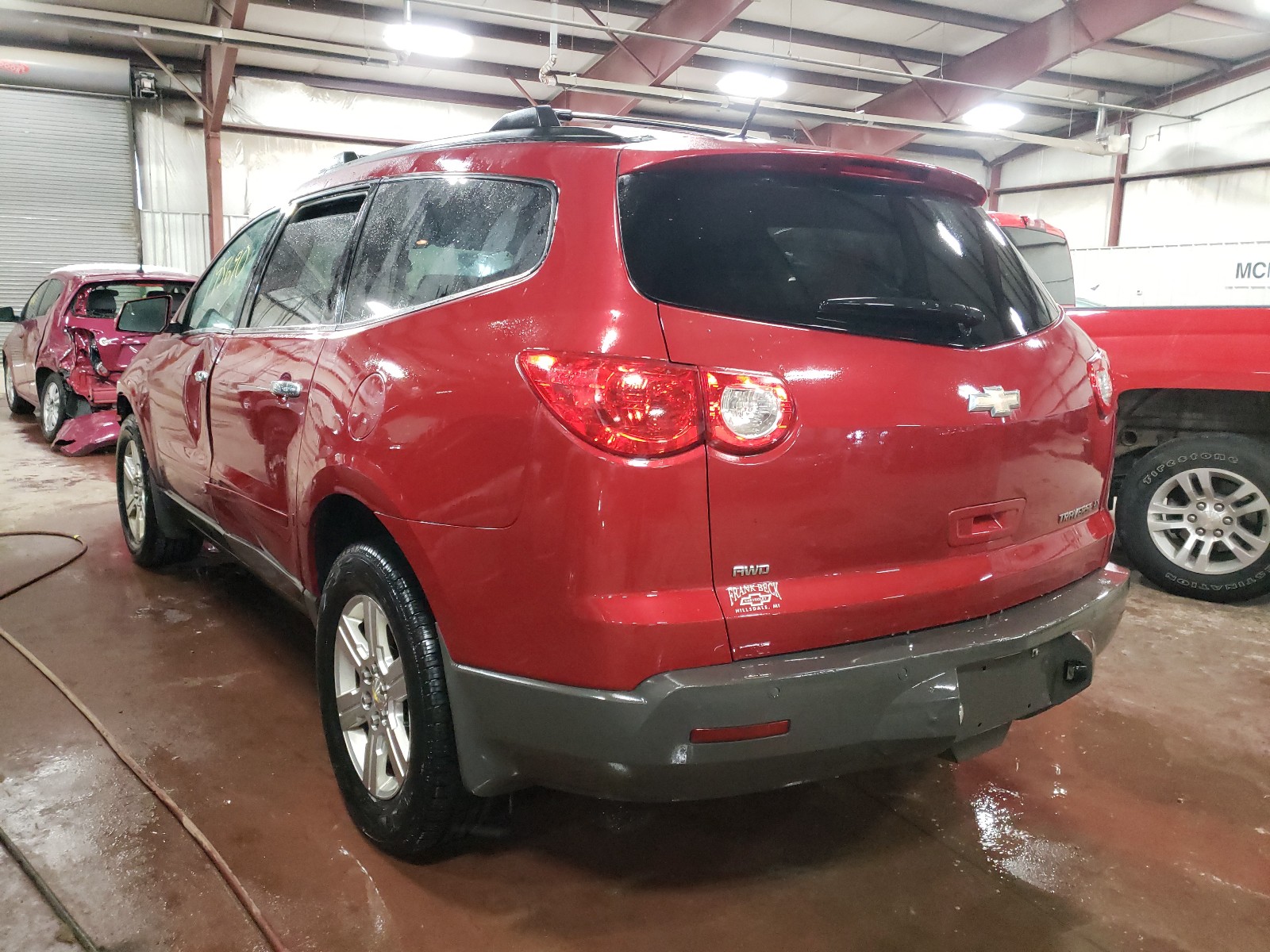 Photo 3 from auction – 2012 CHEVROLET TRAVERSE L with VIN 1GNKVGED8CJ262854