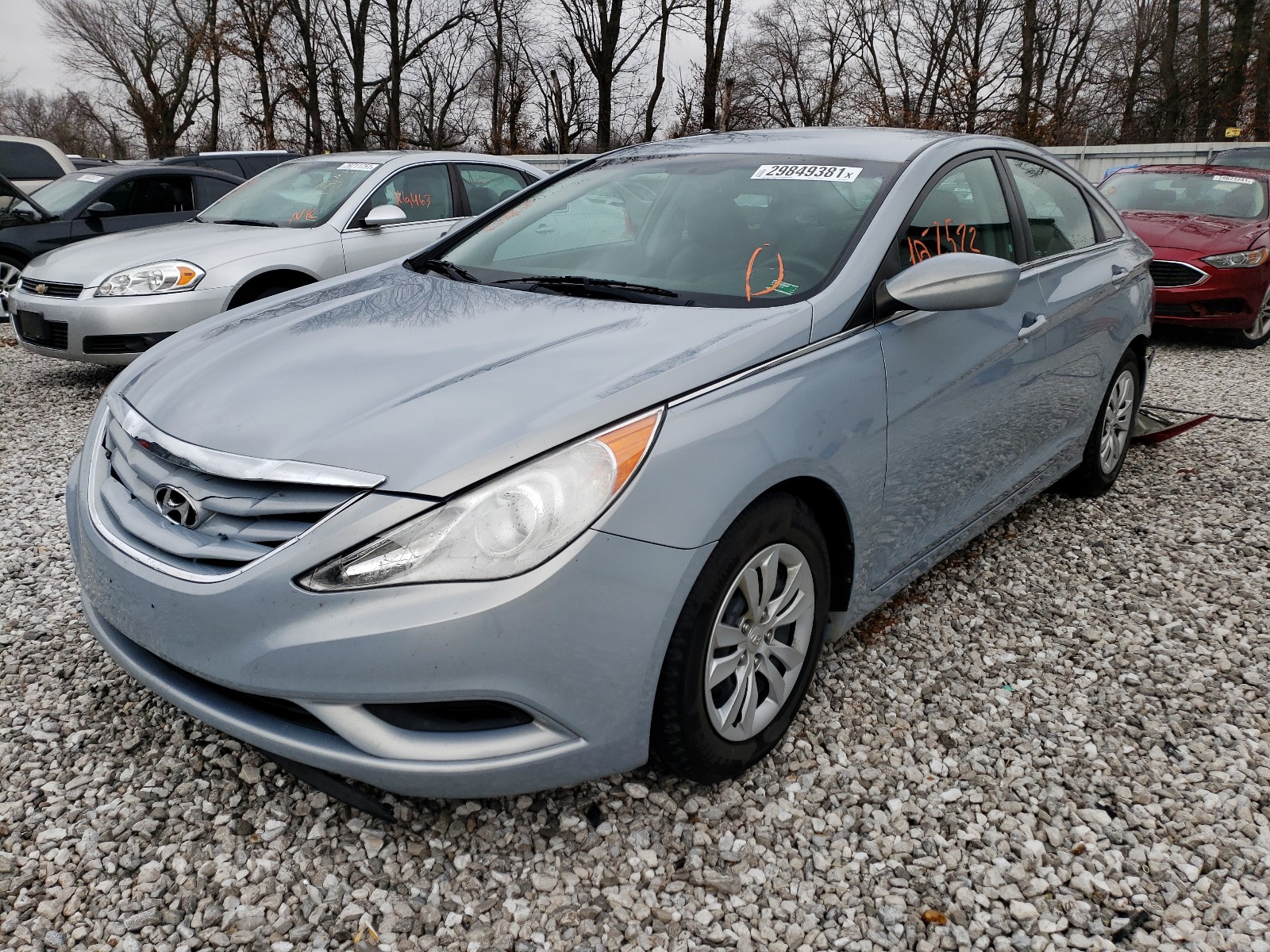 Photo 2 from auction – 2011 HYUNDAI SONATA GLS with VIN 5NPEB4AC5BH088579