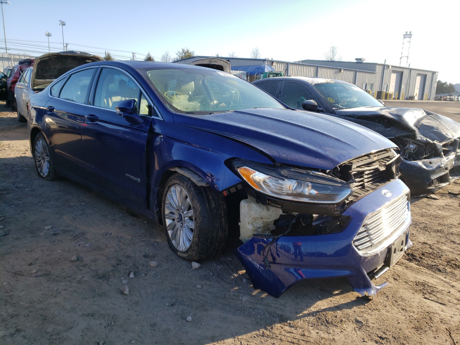 FORD FUSION SE 2013 with VIN 3FA6P0LU7DR167794 - Photo from auction