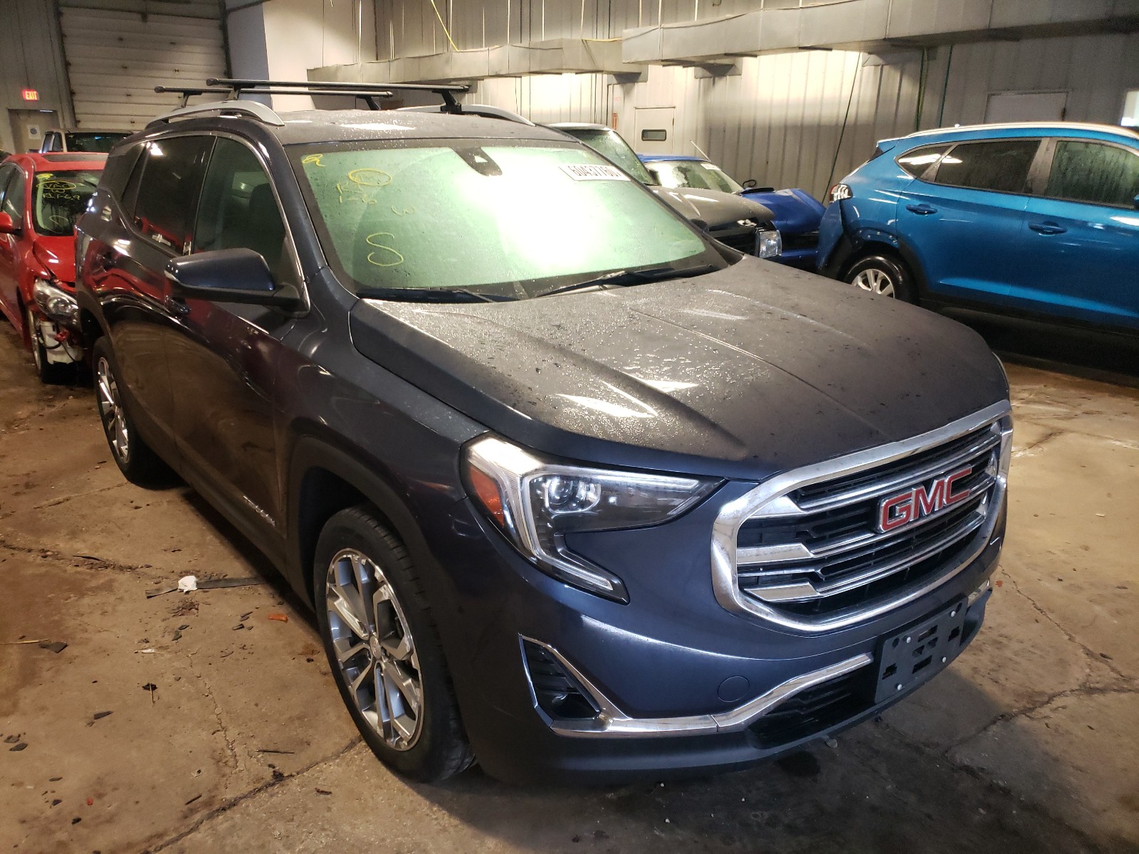 Photo 1 from auction – 2018 GMC TERRAIN SL with VIN 3GKALVEX9JL302619