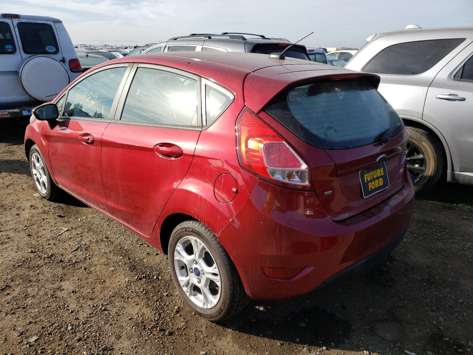 Photo 3 from auction – 2015 FORD FIESTA SE with VIN 3FADP4EJ3FM149407