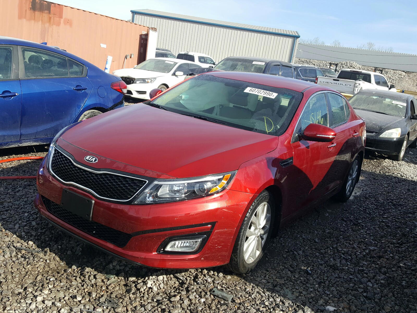 Photo 2 from auction – 2014 KIA OPTIMA EX with VIN 5XXGN4A78EG270344