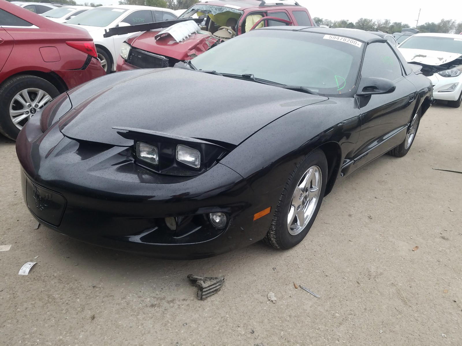 Photo 2 from auction – 2002 PONTIAC FIREBIRD with VIN 2G2FS22K122124458