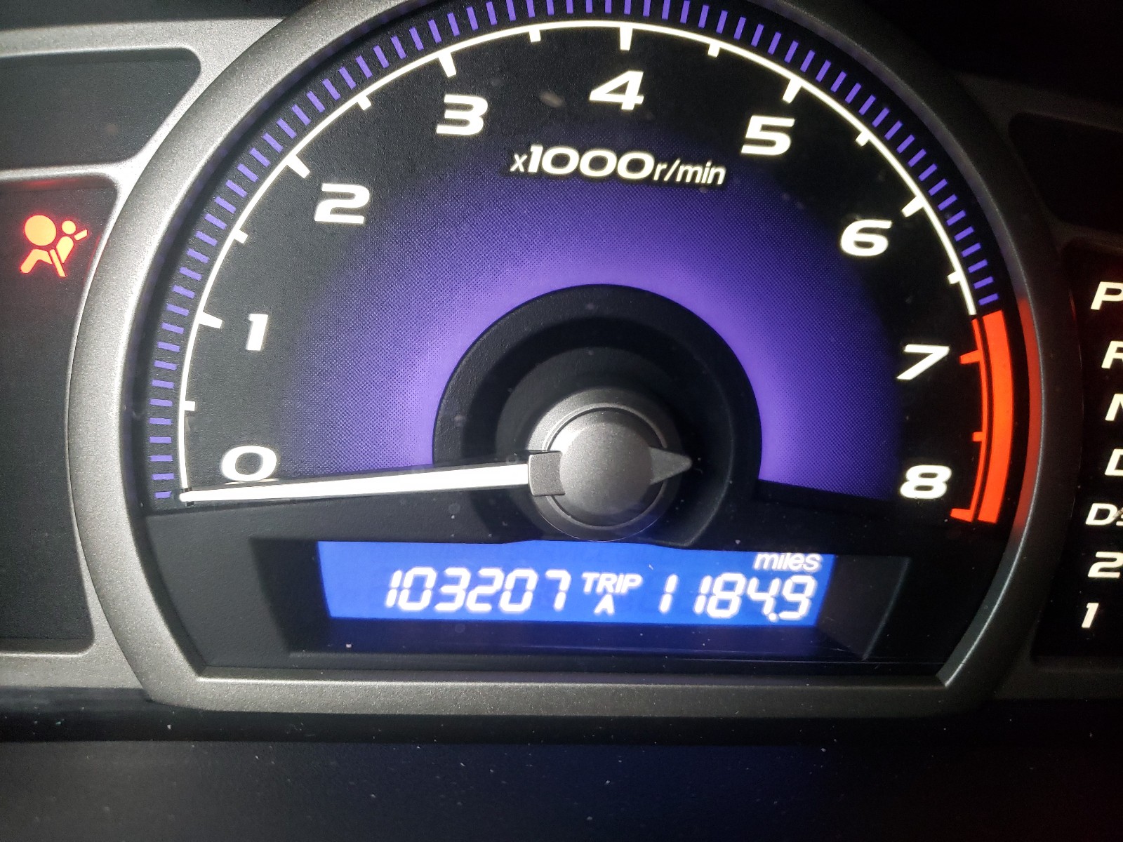 Photo 8 from auction – 2006 HONDA CIVIC with VIN 1HGFA16506L118378